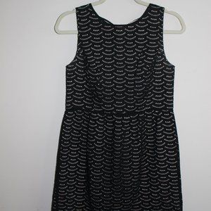J. Crew scalloped dress